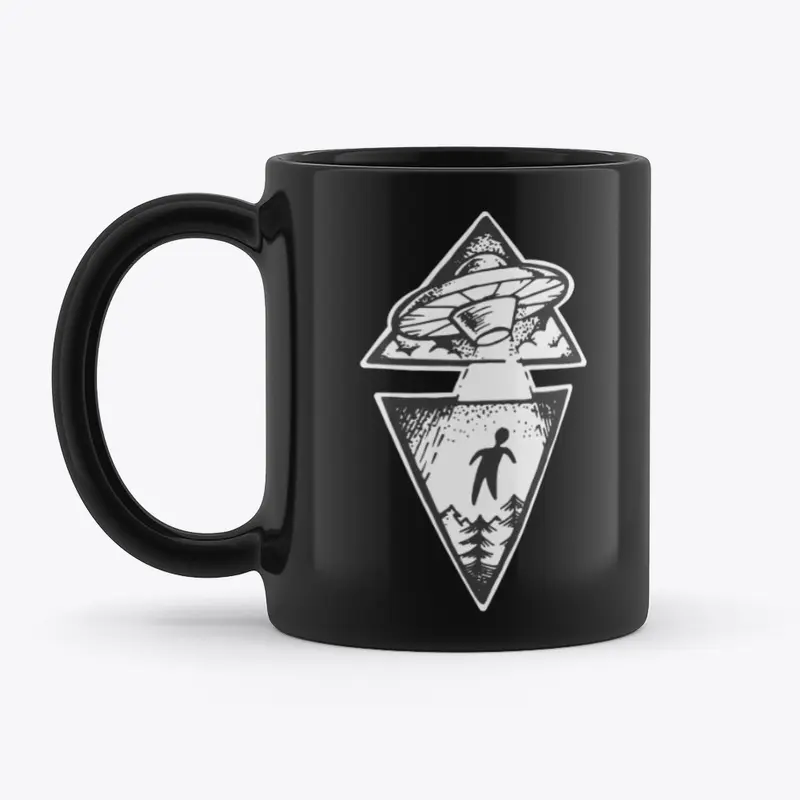 "Alien Abduction" Coffee Mug